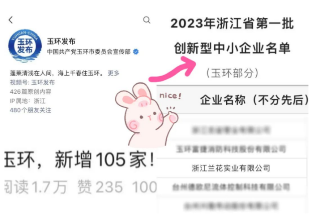 蘭花實(shí)業(yè)入選2023年省第一批創(chuàng)新型中小企業(yè)